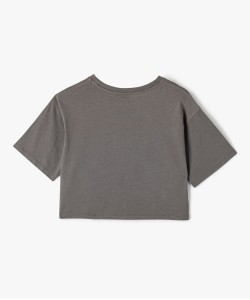 Tee-shirt court avec motif manga fille - Sakura